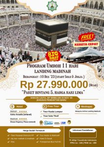 [ Program Umroh 11 Hari ] by Malaysia Airlines